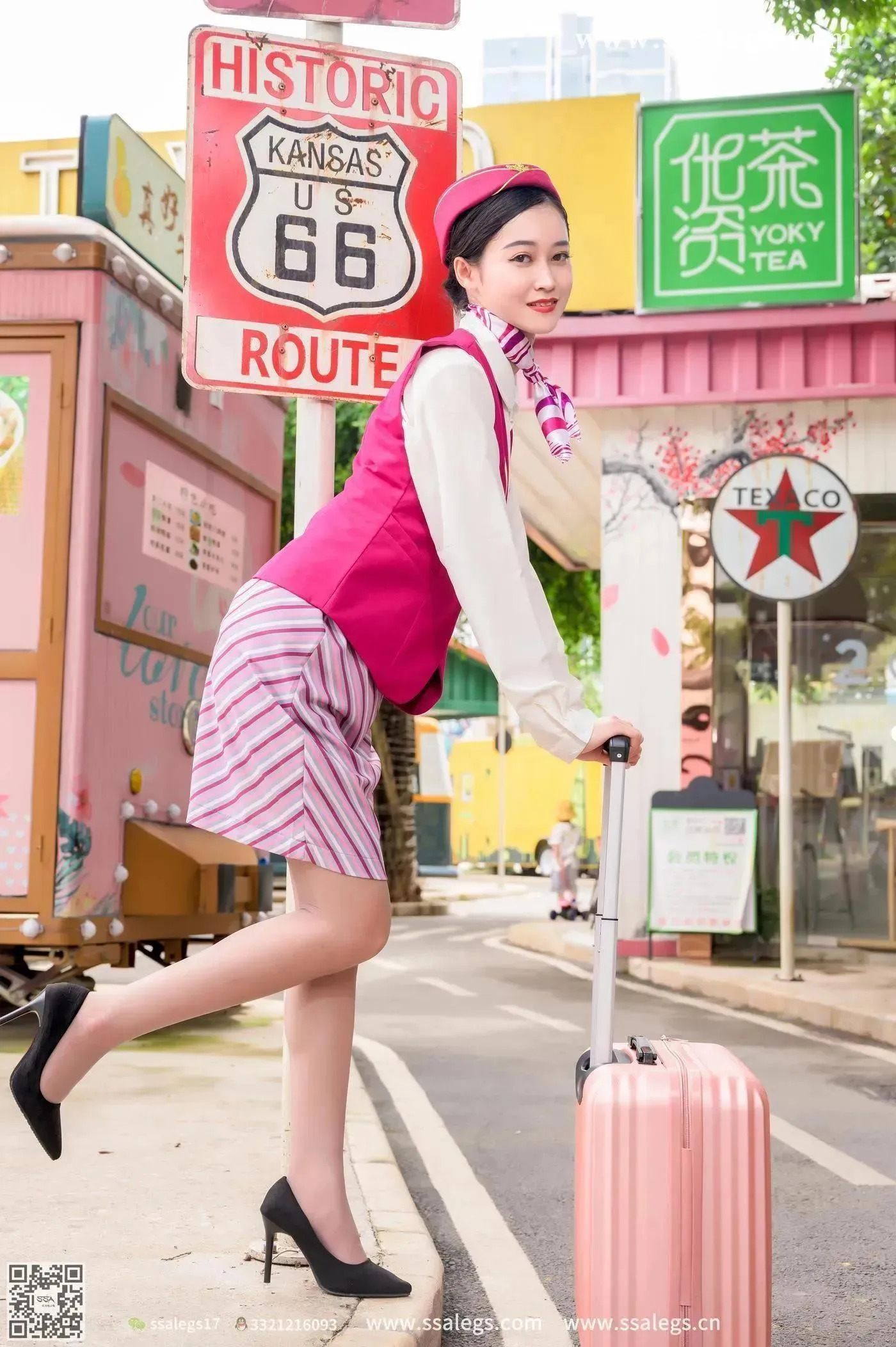 [SSA丝社]超清写真 NO.435 漫漫 她的空姐梦(上)[23] [41P]插图